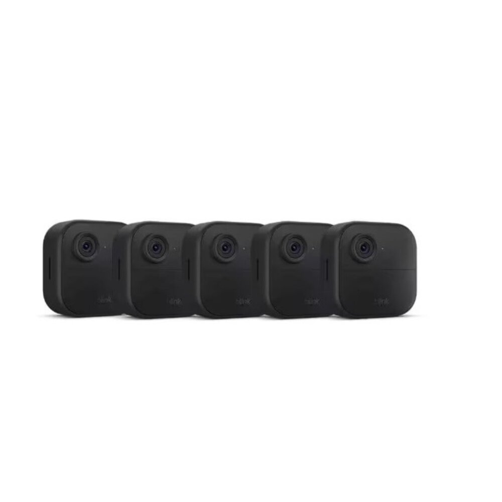 Blink Outdoor 4, 4th Gen Wireless Outdoor Smart Home Security, 5 Cameras, New